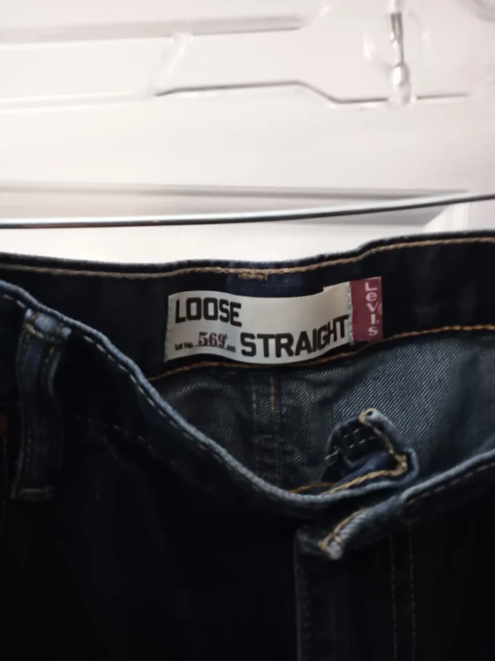 Mens Levi's Dark Blue Denim Jean Shorts